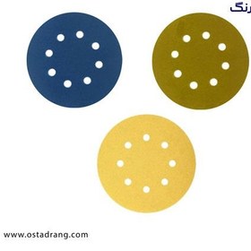 تصویر سنباده دیسکی پشت کرکی کره ای دیرفوس (DEERFOS) سایز 125 میلیمتر (سوراخ دار) 