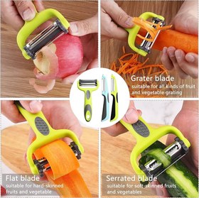 تصویر پوست کن و خلال کن 