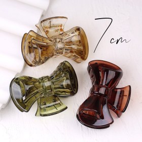 تصویر گیره مو نشکن پاپیون 