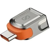 تصویر مبدل OTG تبدیل USB به USB-C اسلیکتو Slicto OTG USB To USB-C