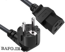 تصویر کابل برق ضخیم سروری ۳ در ۲.۵ ۲۰ آمپر C21 | کابل POWER EU-C21 3X2.5 BAFO 20A | کابل برق ضخیم سروری ۳ در ۲.۵ ۲۰ آمپر C21فینو PHINO EU-C21 3*2.5 2M BAFO