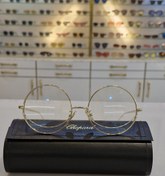 تصویر فریم طبی گرد فلزی شیشه بلوکات با طرح خاص 