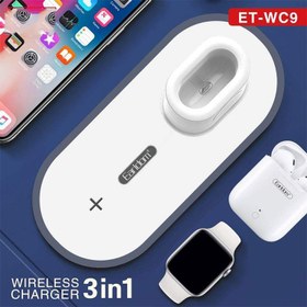 تصویر شارژر بی سیم ارلدام مدل ET-WC9 Earldom wireless charger model ET-WC9