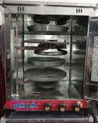 تصویر تنور گازی استیل دو ساج 30 