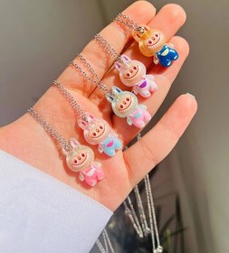 تصویر گردنبند لبوبو مدل Labubu کد ۱ 