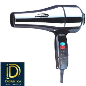 تصویر سشوار حرفه ایی سانلند مدل SL-175 استیل - استیل Sunland SL-175 steel professional hair dryer