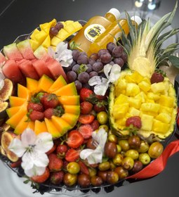 تصویر انواع دیس میوه 