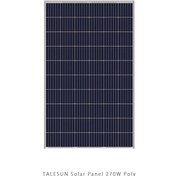 تصویر پنل خورشیدی 270 وات پلی کریستال TALESUN مدل TP660P-270W solar panel Talesun Poly 270W 60 Cell TP660P-270W