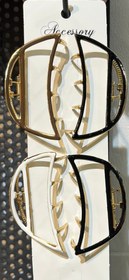 تصویر کیلیپس مو فلزی رنگی زنانه 