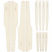 تصویر پک کامل محافظ و ضربه گیر بدنه خودرو ماهوت سری EDGE رنگ white مناسب برای BRILLIANCE CROSS C3 