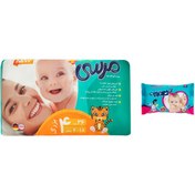 تصویر پوشک بچه مرسی سایز ۴ بسته ۳۶ عددی 