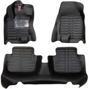 تصویر کفپوش ۵ بعدی هایما S5 رنگ مشکی 