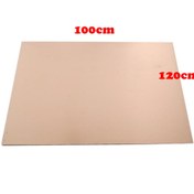 تصویر فیبر مدار چاپی استخوانی سایز ۱۰۰ در ۱۲۰ سانتیمتر 