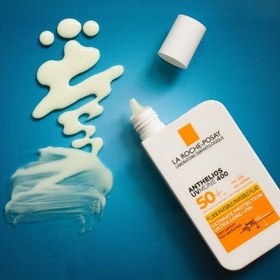 تصویر کرم ضدآفتاب لاروش پوزای SPF50 بی رنگ مدل آنتیلیوس 