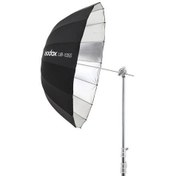 تصویر چتر پارابولیک نقره ای گودکس Godox Parabolic Reflector UB-105S Umbrella - بدونه گارانتی Godox Parabolic Reflector UB-105S Umbrella