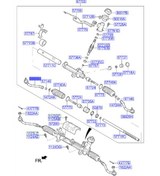 تصویر سیبک جعبه فرمان راست اپتیما 2013 | Hyundai/KIA Genuine Parts – MOBIS | اپتیما TF مدل 2011 تا 2015 