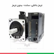 تصویر سروو موتور سانیو مدل 400w-3000RPM گشتاور 1.27 نیوتن متر (بدون ترمز) Sanyu 400w 3000RPM Servo motor with drive