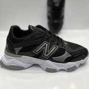 تصویر کتانی زنانه نیو بالانس مدل ۹۰۶۰ رنگ سیاه 