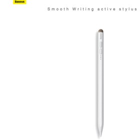 تصویر قلم لمسی اکتیو آیپد بیسوس Baseus Smooth Writing active stylus pen for iPad SXBC040002 