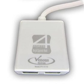 تصویر هاب USB ونوس 4 پورت H175 ا USB Hub Venous H175 4Ports USB Hub Venous H175 4Ports