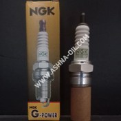 تصویر شمع پایه بلند NGK G-power CR8EGP پلاتینی ژاپن اصل 