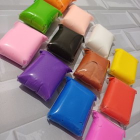 تصویر خمیرکلی ۱۲ رنگ 