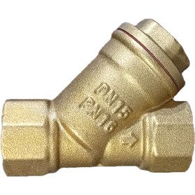 تصویر سه راهی صافی 1/2 استریم صافی فیلتر دار برنجی 1/2 اینچ استریم مدل CV-C3001