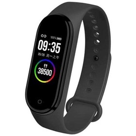 تصویر دستبند هوشمند M4 از SMART BRACELET ، دارای ردیاب تناسب اندام ، مانیتور فشار خون و ضربان قلب M4 Smart Bracelets, Fitness Tracker, Blood Pressure/Heart Rate Monitors