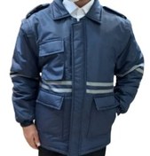 تصویر کاپشن فرم سرمه ای (ویژه آمبولانس خصوصی) 