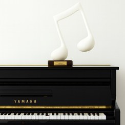 تصویر مجسمه نت موسیقی مدل چنگ کد DGB-205 