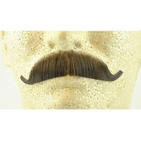 تصویر سبیل مصنوعی مدل اروپایی European Moustache no. 2012 Reusable 