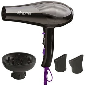 تصویر سشوار حرفه ای پرومارون مدل RL8804 ظرفیت ۲۴۰۰ وات با باد سرد و متمرکزکننده 