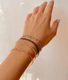 تصویر دستبند کشی نگین دار Jeweled-bracelet