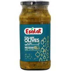 تصویر ترشی ایتالیایی اصالت ESALAT وزن 600 گرم 
