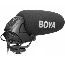 تصویر میکروفن شاتگان کاردیود بویا BOYA BY-BM3032 Shotgun Microphone BOYA BY-BM3032 Shotgun Microphone