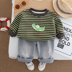 تصویر ست دوتیکه بلوز شلوار وارداتی پسرانه مناسب ۱.۵ تا ۴ سال - سایز۳ 