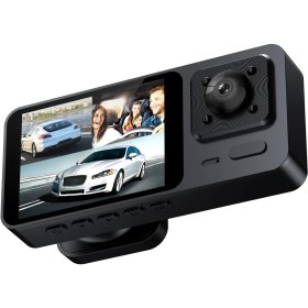 تصویر دوربین ثبت وقایع خودرو 3 لنز مدل S10 -WiFi 3-lens S10-WiFi car event recording camera