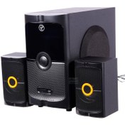 تصویر اسپیکر بلوتوثی رم و فلش خور XP-Product XP-AC804G + ریموت کنترل XP-Product XP-AC804G Desktop Speaker