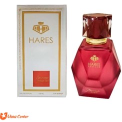 تصویر ادکلن زنانه حارث مدل Baccrat rouge 540 حجم 100 میل Hares Women’s Perfume Baccarat Rouge540-100ml