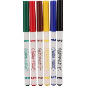 تصویر ماژیک نقاشی 6 رنگ چیکی چیکی Chiki Chiki Classic LA060723 Chiki Chiki Classic LA060723 Color Painting Marker