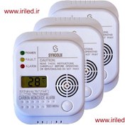 تصویر سنسور هشدار دهنده گاز مونواکسید کربن سینکلن Syncoln ساخت انگلستان-بسته سه عددی 