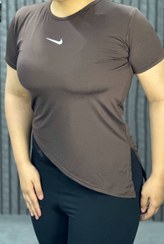 تصویر تیشرت هلال - قهوه‌ای 