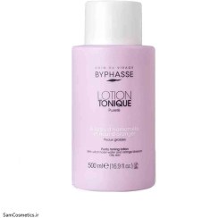 تصویر تونر پاک کننده صورت بایفاس مناسب پوست های چرب BYPHASSE® Pureté Toning Lotion Oily Skin Types, 500ml