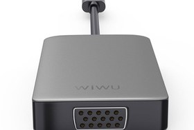 تصویر هاب تایپ سی پنج پورت ویوو WiWU Alpha 513HVP 5 in 1 USB C 