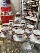 تصویر سرویس قهوه خوری چینی قدیمی 