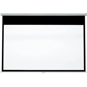 تصویر پرده نمایش دستی 183*183 سانتیمتر دیواری اقتصادی 