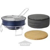 تصویر باربیکیو ایکیا مدل IKEA STRANDÖN رنگ آبی زغالی تحویل 29 روزه IKEA STRANDÖN Barbecue