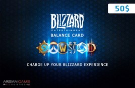 تصویر گیفت کارت بلیزارد 50 