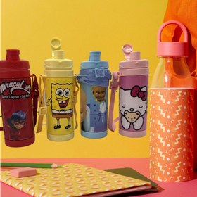 تصویر قمقمه بدون نی ظرف غذا و قمقمه فانتزی - ایمن و بدون BPA (مناسب مدرسه)