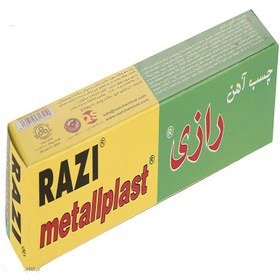 تصویر چسب آهن همه کاره رازی مدل Metallplast حجم 100 میلی لیتر 